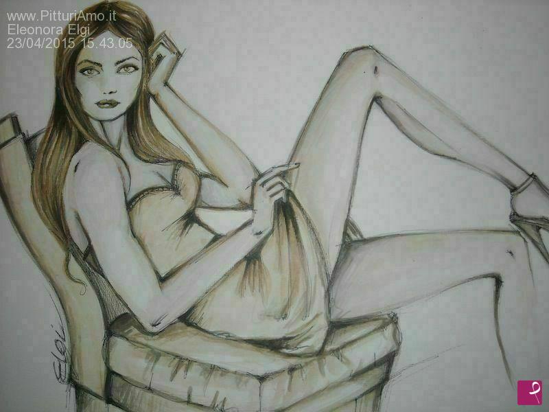 quadri in vendita online - woman