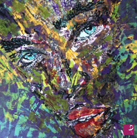 quadri in vendita online - Woman’s eyes 