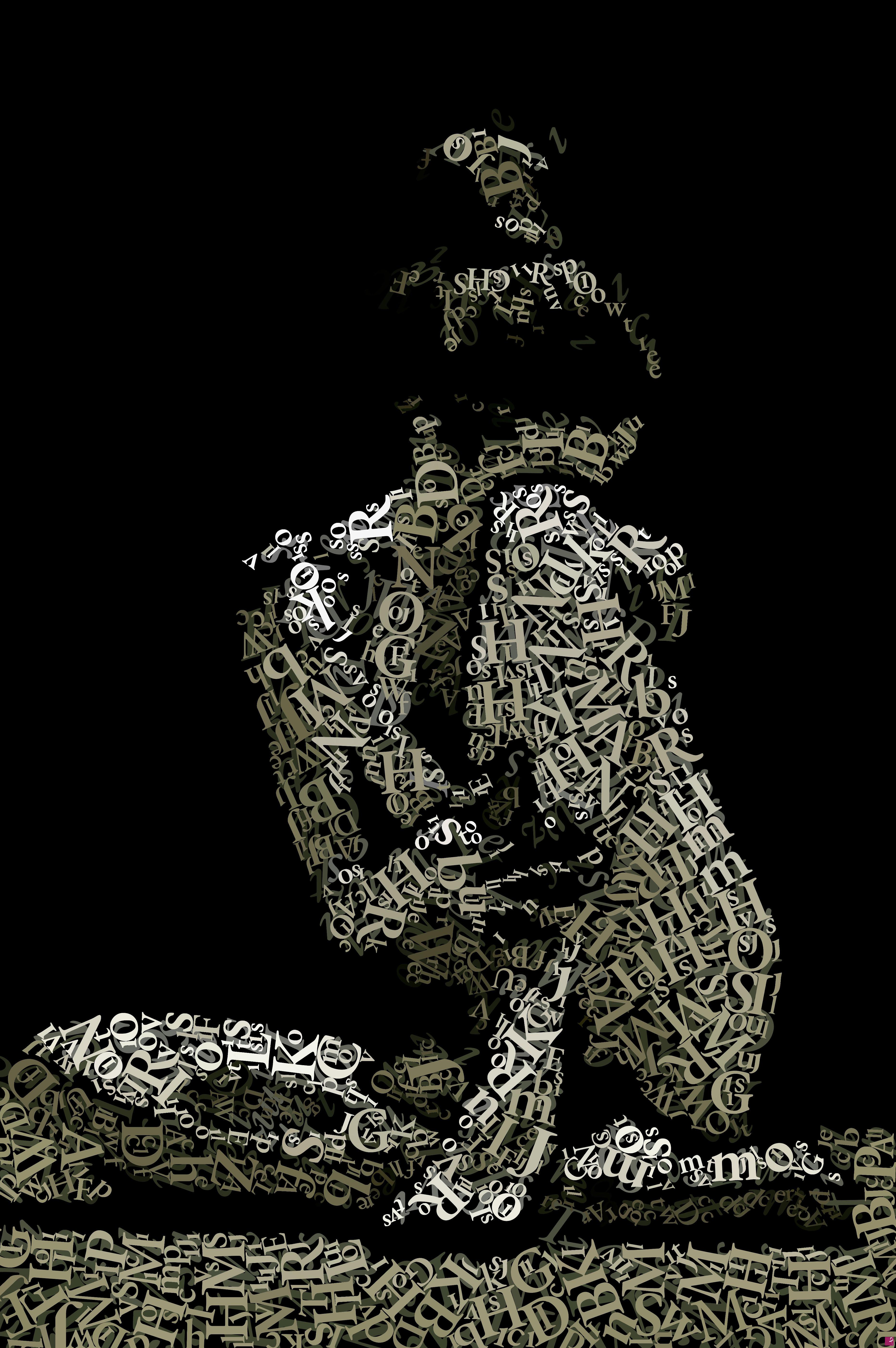 quadri in vendita online - WORDS 080 - Invisible Code