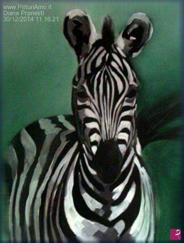 quadri in vendita online - zebra