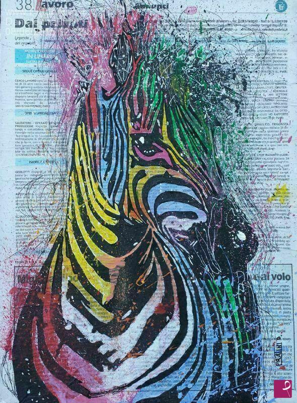 quadri in vendita online - ZEBRA POP