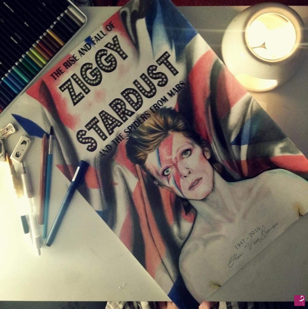 quadri in vendita online - Ziggy Stardust