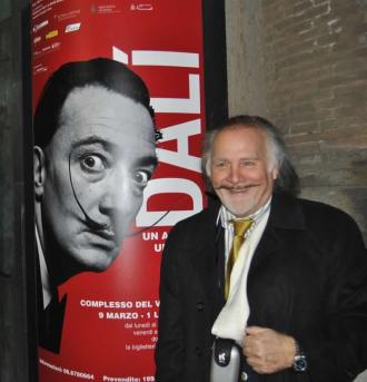 IX ED FIERA MINIQUADRO. OSPITE D'ONORE L'ARTISTA JOSE' DALI' FIGLIO DEL NOTO PITTORE SURREALISTA SALVADOR DALI'