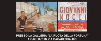 GIOVANNI MOCCI:      mostra personale di pittura - Italia - Sardegna - Cagliari - 141920