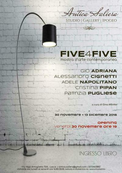 FIVE4FIVE | mostra d'arte contemporanea - Italia - Puglia - Lecce - 166281