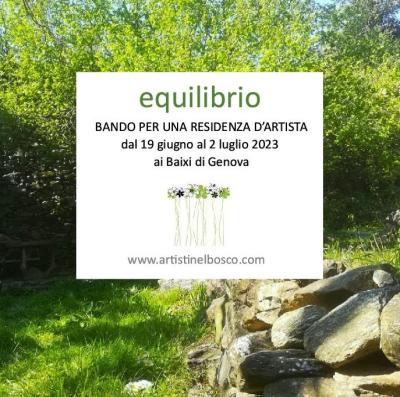Residenza d'artista- call2023 - Italia - Liguria - Genova - 290449